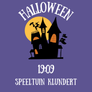 Halloweenticket: starttijd 19:09